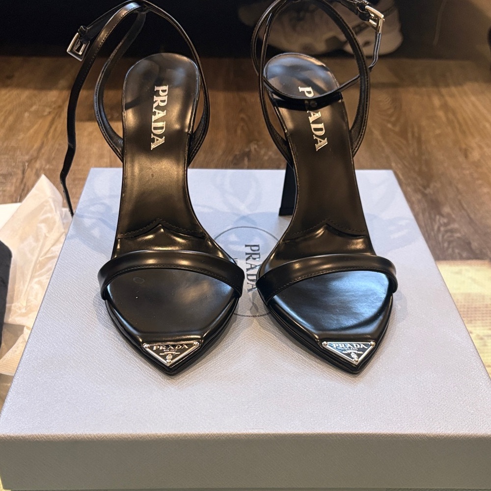 Prada Sleek Black Women's Heels